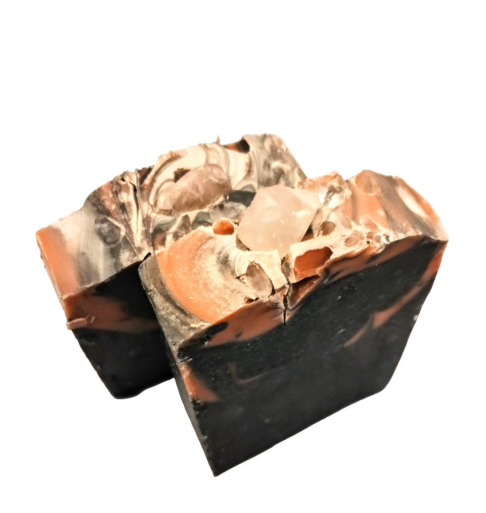 Sæbe med Rosenkvarts krystal