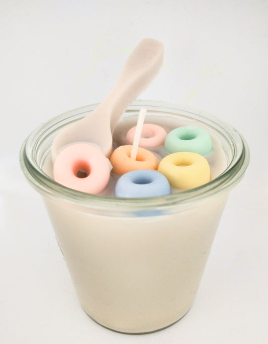 Cereal candle